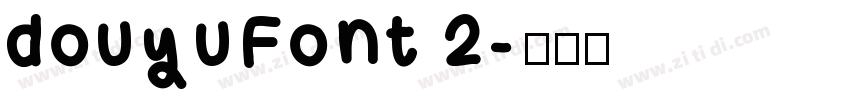 douyuFont 2字体转换